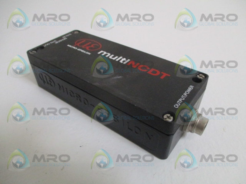 MICRO-EPSILON 4307010 DT110-T-S1-M-C3 SENSOR MEAUSRING SYSTEM UNMP