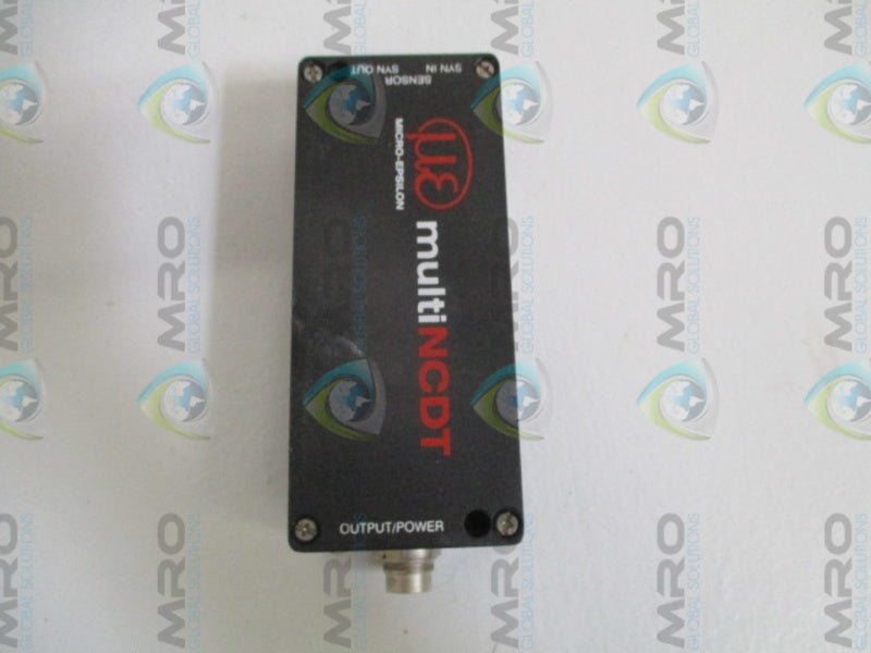 MICRO-EPSILON 4307010 DT110-T-S1-M-C3 SENSOR MEAUSRING SYSTEM UNMP