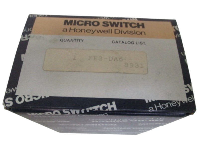 MICRO SWITCH FE3-DA6-M PHOTOELECTRIC SENSOR SWITCH (GREY) NSMP
