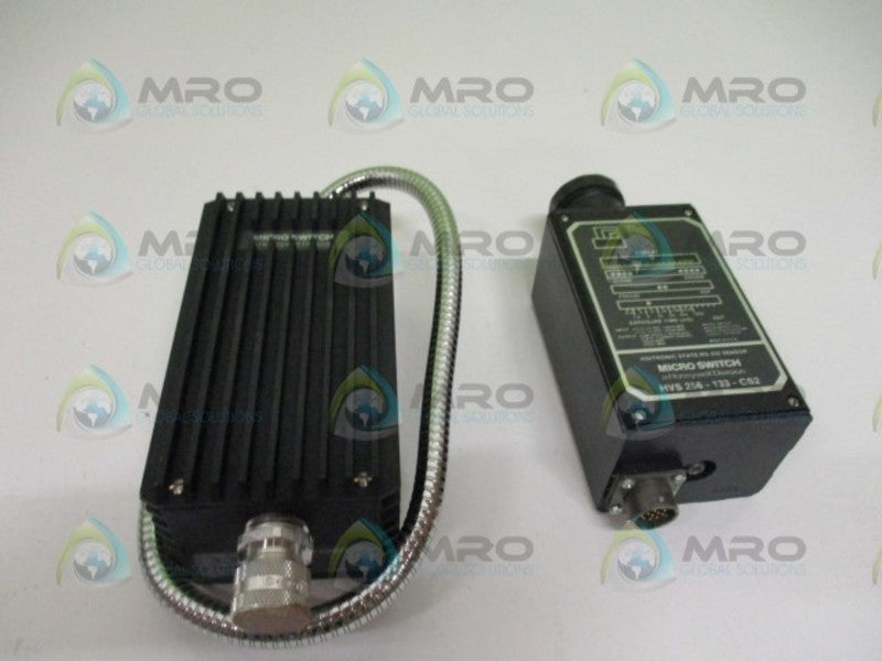 MICRO SWITCH HVL950-FB0-000 LIGHT SOURCE AND CAMERA NSMP