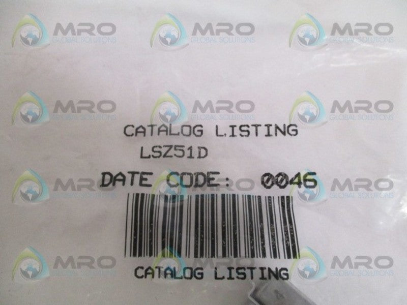 MICROSWITCH LSZ51D LEVER ARM *NEW IN FACTORY BAG*