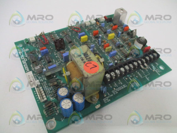 MILLTRONICS MICRORANGER ML10L943 CONTROL PROCESS UNIT BOARD NSNP