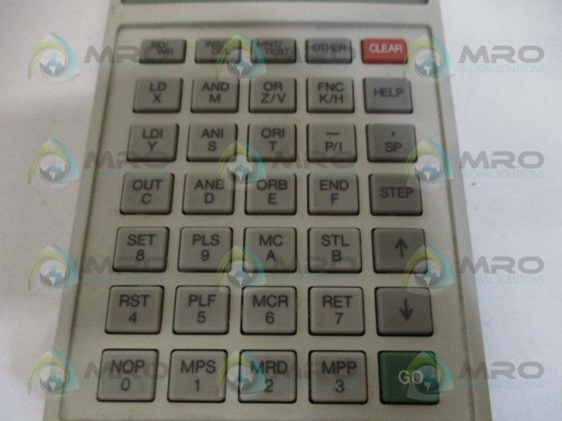 MITSUBISH FX-10P-E PROGRAMMING PANEL UNMP