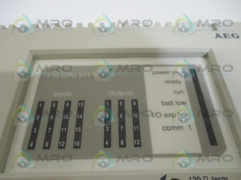 SCHNEIDER AEG MODICON 110CPU31100 MICRO CPU MODULE NSNP