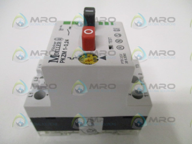 KLOCKNER MOELLER PKZM1-0,24 MANUAL MOTOR STARTER 0,16-0,24A  NSMP