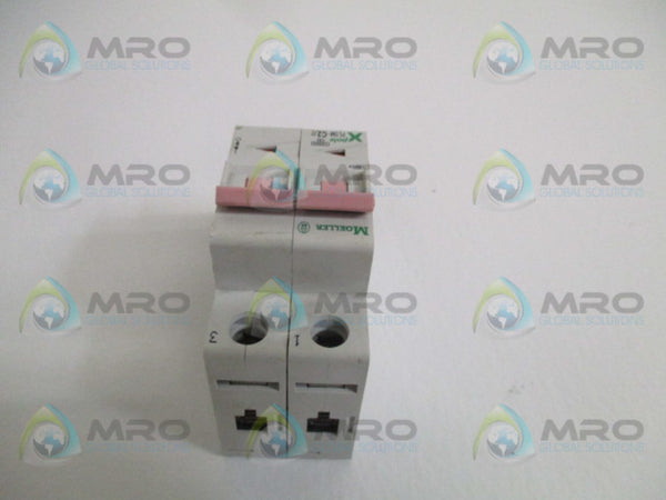 KLOCKNER MOELLER PLSM-C2/2-MW CIRCUIT BREAKER 2A NSNP