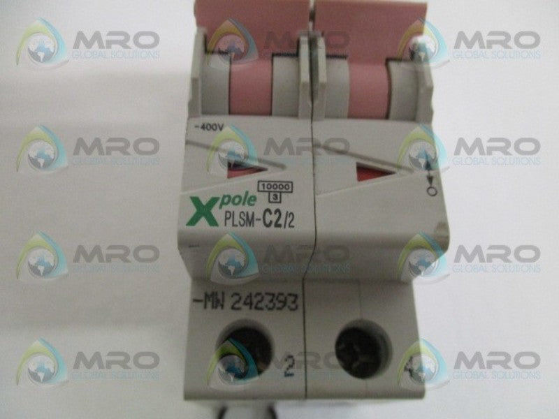 KLOCKNER MOELLER PLSM-C2/2-MW CIRCUIT BREAKER 2A NSNP