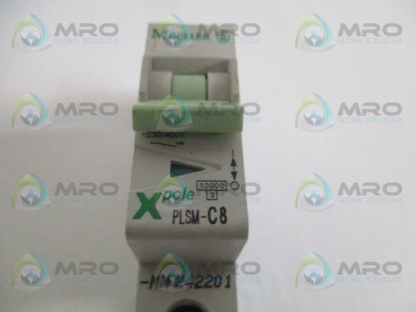 KLOCKNER MOELLER PLSM-C8-MW CIRCUIT BREAKER 8A NSNP
