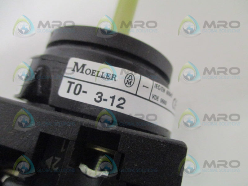 KLOCKNER MOELLER T0-3-12/EA/SVB MAIN SWITCH NSMP