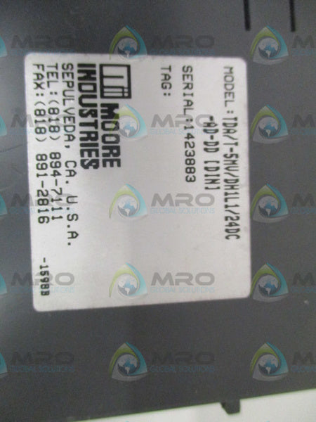 MOORE TDA/T-5MV/DH1L1/24DC-AD-DD[DIN] THERMOCOUPLE ALARM NSNP