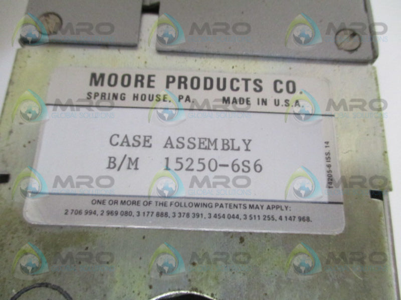 MOORE SYNCRO 350 15250-6S6 CASE ASSEMBLY UNMP