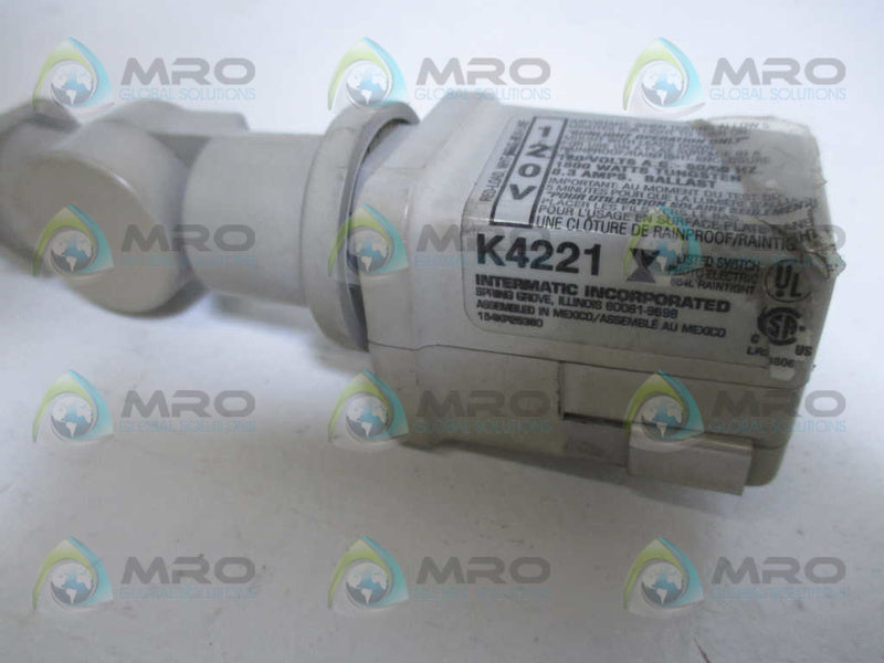 INTERMATIC K4221M PHOTO CONTROL 120V  UNMP