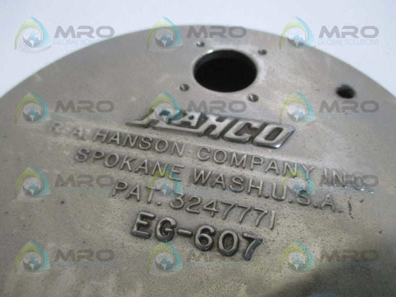 RAHCO EG-607 MODULE (MISSING ACCESSORIES)  UNMP