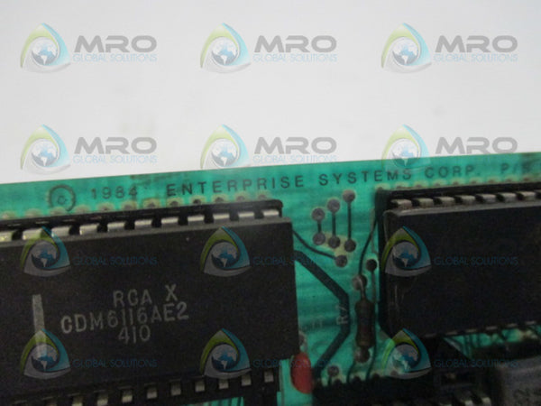 ENTERPRISE SYSTEMS 901857 CIRCUIT BOARD  UNMP
