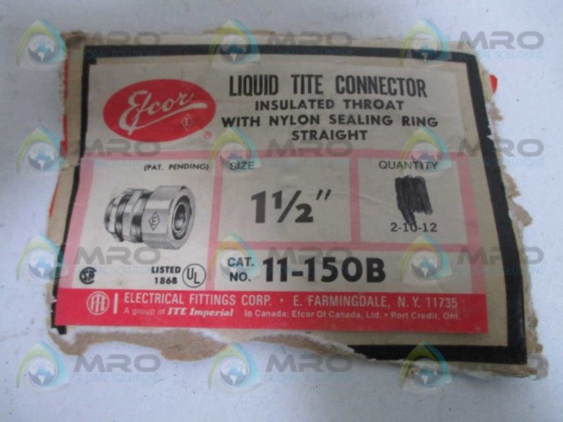 ELCOR 11-150 CONNECTOR 1 1/2"  NSNP