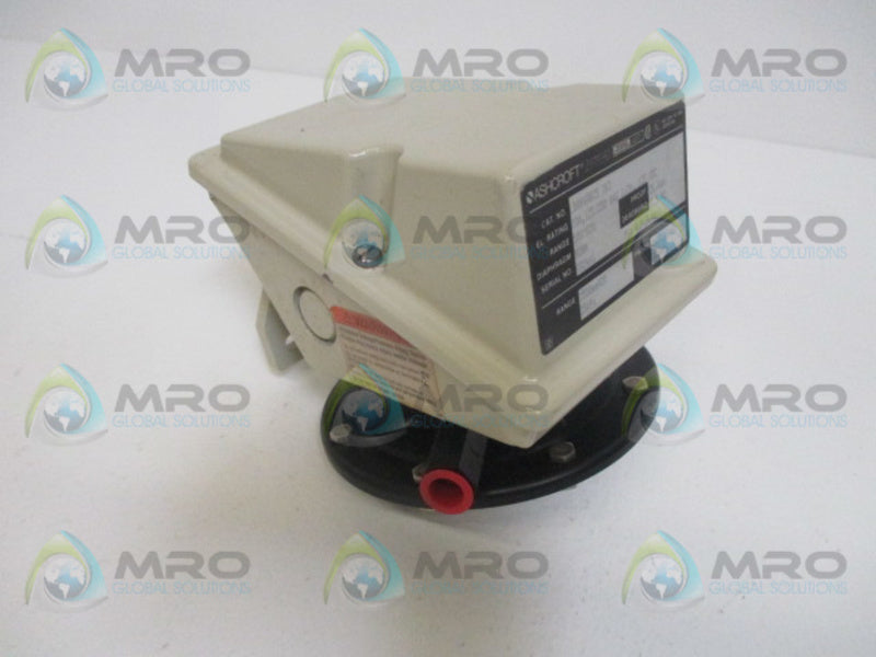 ASHCROFT LDAN4HB25 XK3 PRESSURE SWITCH 100" H2O  NSNP