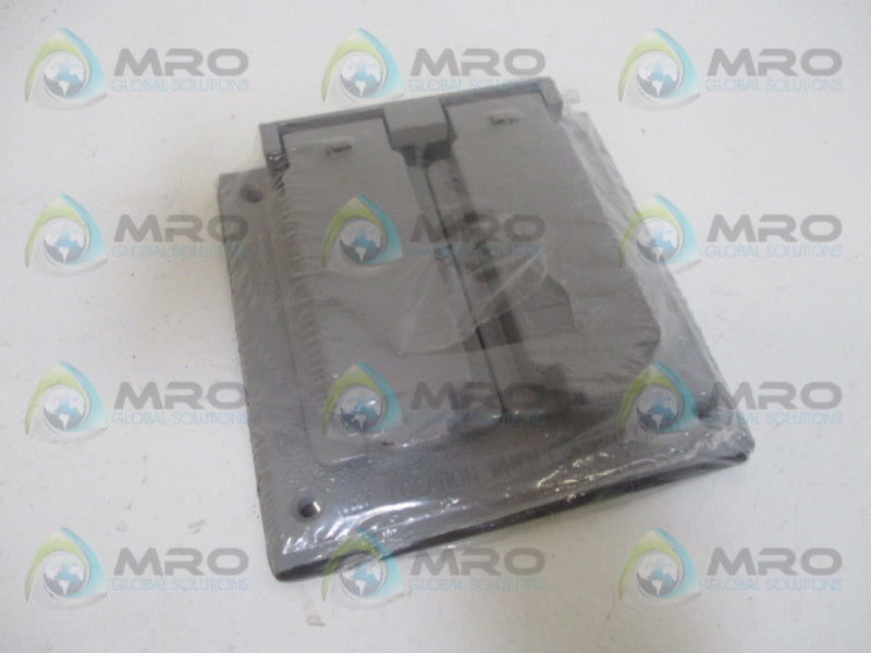 BWF FGV-2DCV GRAY RECEPTACLE COVER NSMP