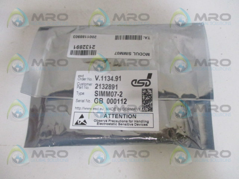 ESD SIMM07-2 MODULE 2132891 NSMP