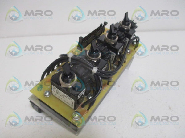 HAYSSEN 1078-7F-0007 SWITCH BOARD HEATER CONTROL NSNP