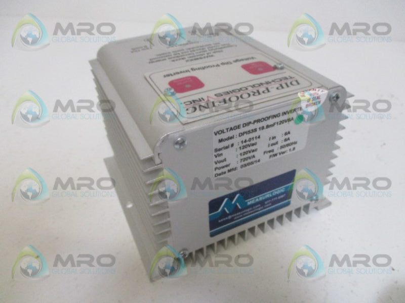 DIP PROOFING TECHNOLOGIES DPI53S19.8MF120V6A F/W 1.8 INVERTER NSNP