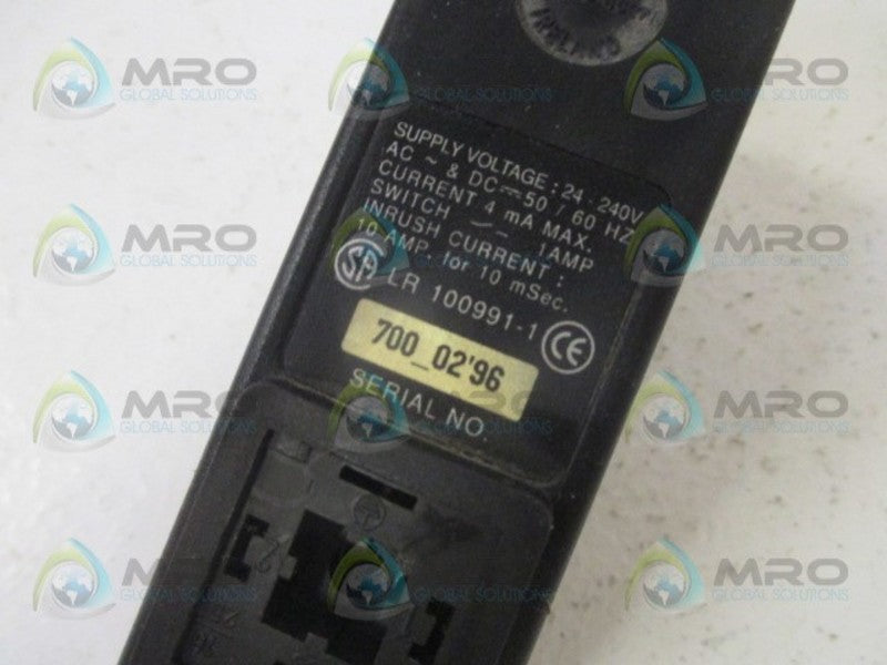 INDUSTRIIAL MRO LR100991-1 ELECTRONIC TIMER *USED*