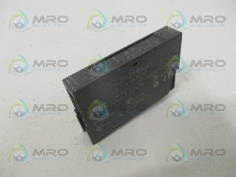 SIEMENS 6ES7132-4BB01-0AB0 MODULE (AS PICTURED) UNMP