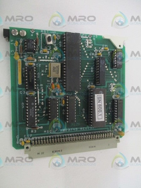 MSC 803745 CONTROL PROCESS UNIT BOARD NSNP