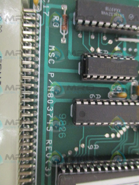 MSC 803745 CONTROL PROCESS UNIT BOARD NSNP
