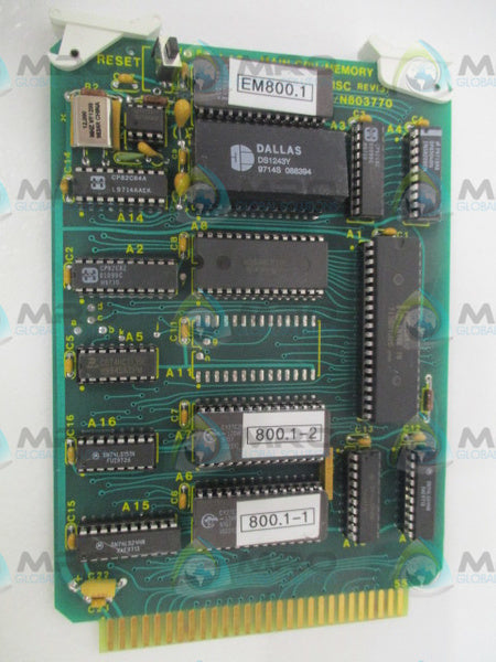 MSC 803770 MAIN CONTROL PROCESS UNIT MEMORY BOARD NSNP