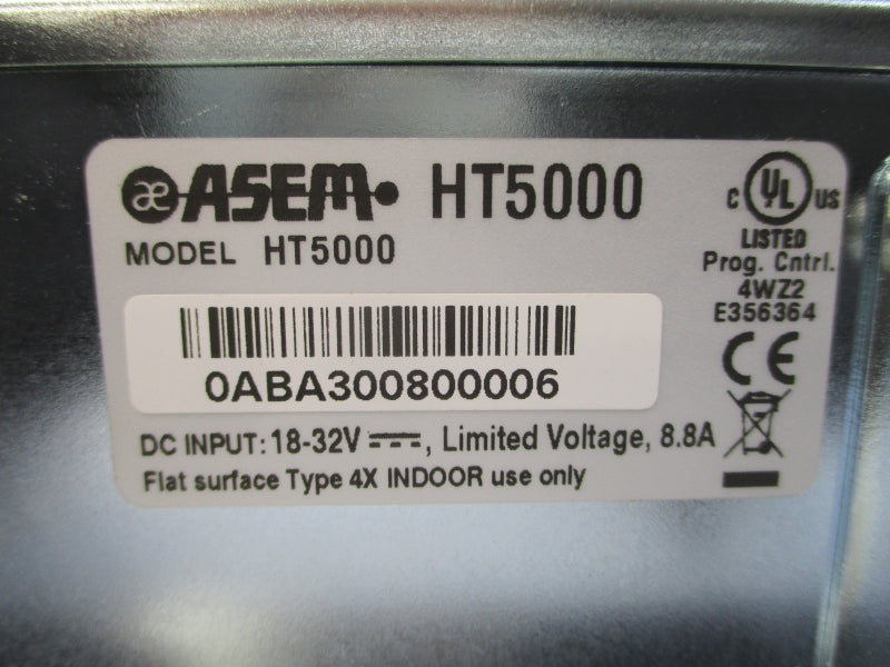 ASEM HT5000 0ABA300800006 18-32VDC 8.8A NSNP