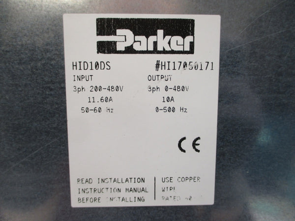 PARKER HID10DS 200-480V 11.60A UNMP
