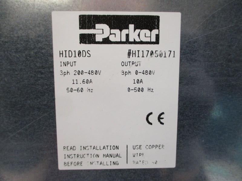 PARKER HID10DS 200-480V 11.60A UNMP