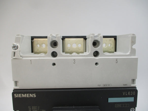 SIEMENS 3VL5763-1DE36-0AA0 VL630N 415VAC 630A (AS PICTURED) NSMP
