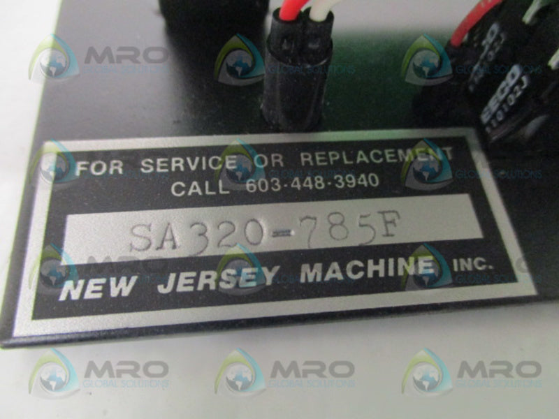 NSNP JERSEY MACHINE SA320-785F BAR CODE DETECTOR NSNP