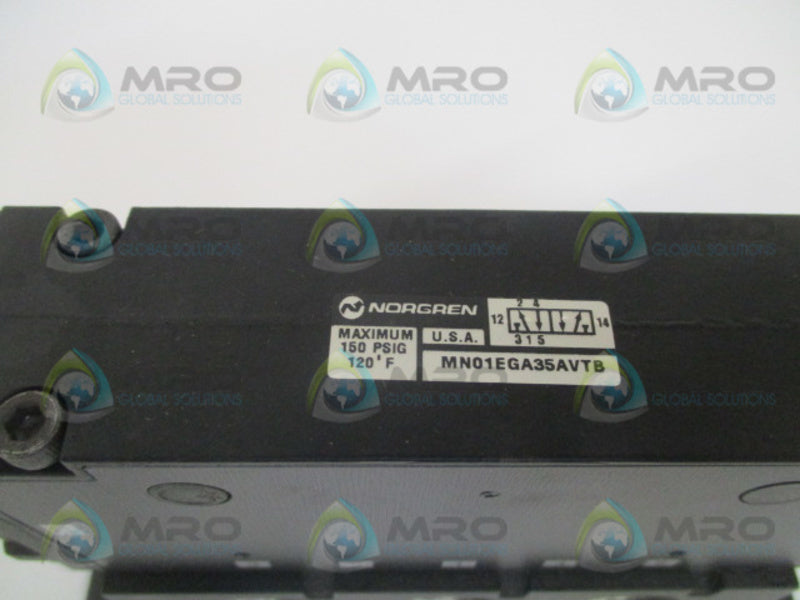 NORGREN MN01EGA35AVTB SOLENOID VALVE NSMP