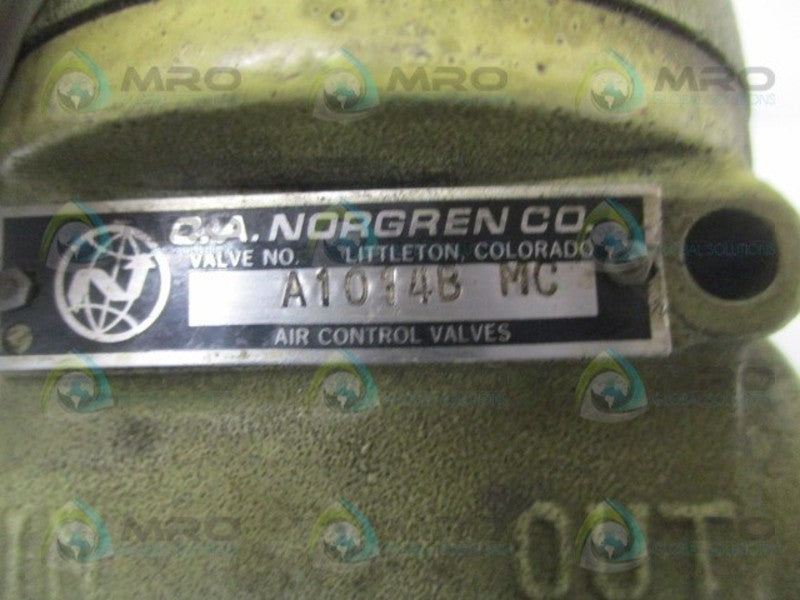 NORGREN A1014BMC 2-WAY PNEUMATIC REGULATOR VALVE UNMP