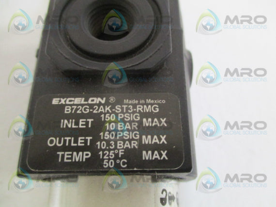 NORGREN B72G-2AK-ST3-RMG FILTER REGULATOR *NEW NO BOX*