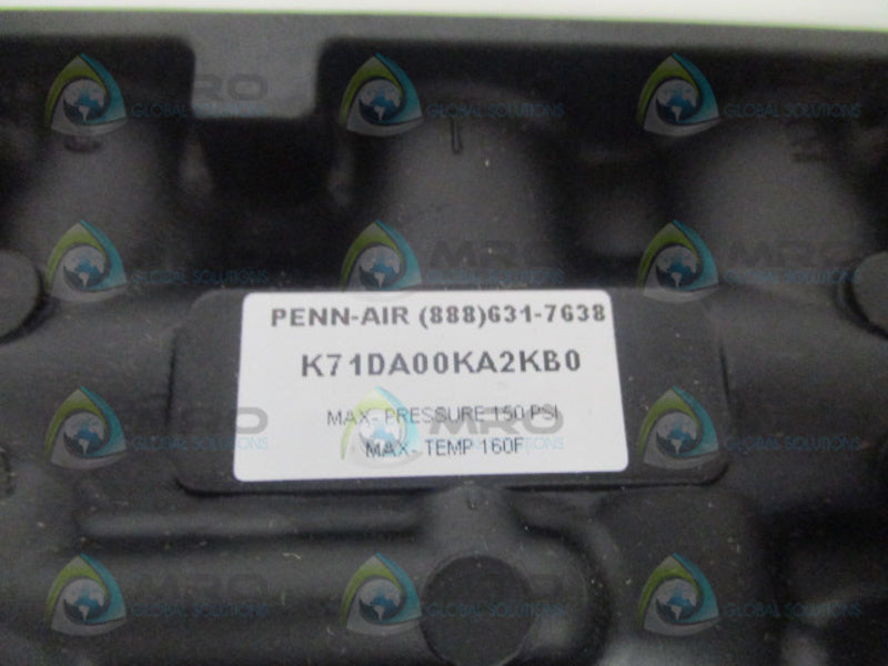 PENN-AIR K71DA00KA2KB0 4-WAY SOLENOID VALVE NSNP