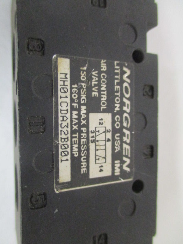 NORGREN MH01CDA32B001 ROLLER VALVE NSNP