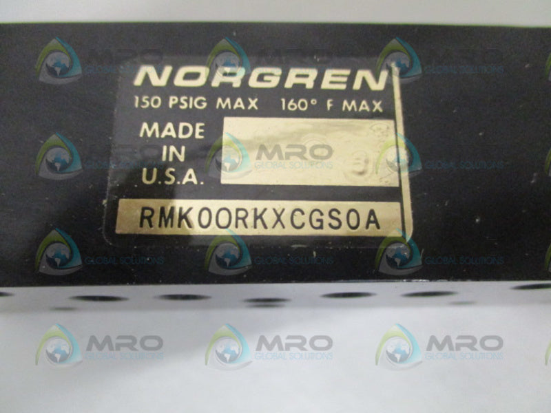 NOGREN RMK00RKXCGS0A AIR CONTROL VALVE NSNP
