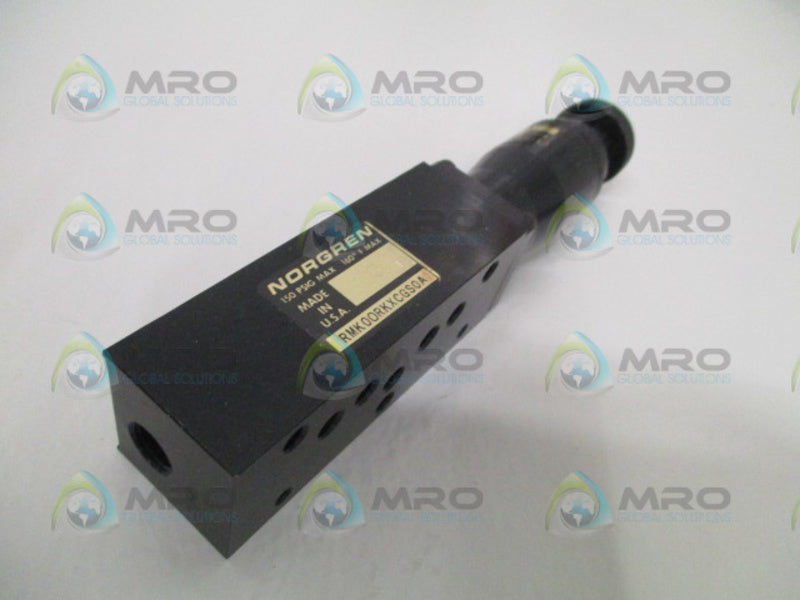 NOGREN RMK00RKXCGS0A AIR CONTROL VALVE NSNP