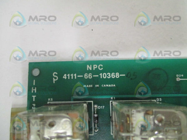 NPC 4111-66-10368-05 CIRCUIT BOARD NSNP