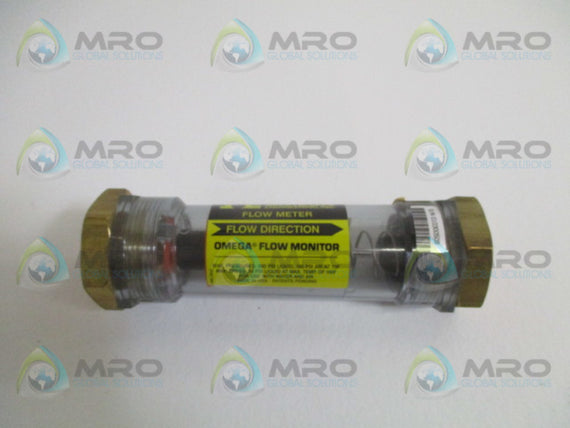 OMEGA FL-510 IN-LINE FLOW METER 1-10 GPM NSMP