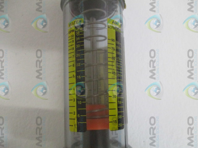 OMEGA FL-510 IN-LINE FLOW METER 1-10 GPM NSMP