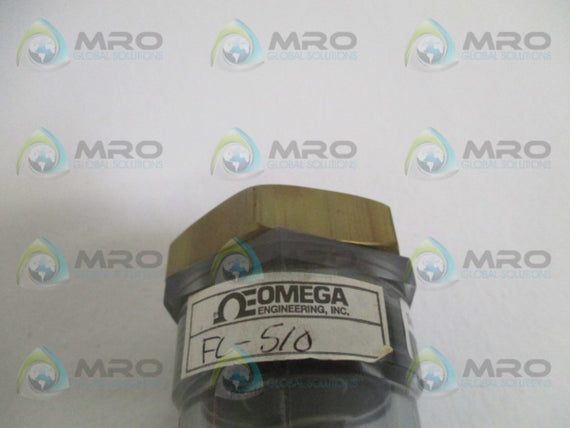OMEGA FL-510 IN-LINE FLOW METER 1-10 GPM NSMP