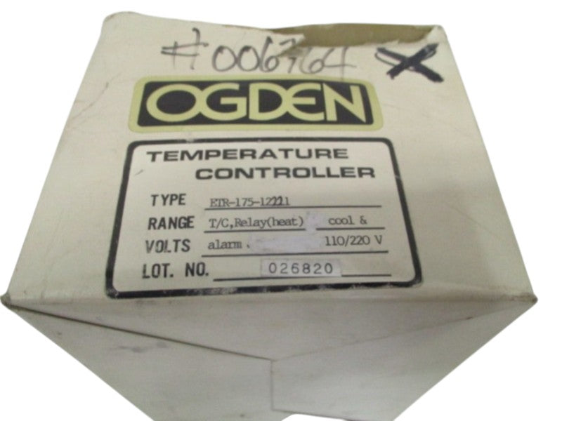 OGDEN ETR-175-12221 TEMPERATURE CONTROLLER NSMP
