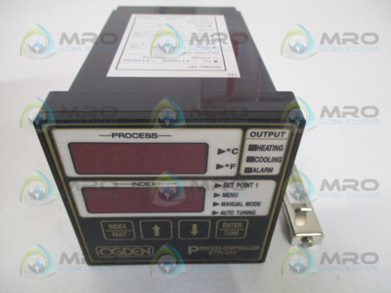 OGDEN ETR-175-12221 TEMPERATURE CONTROLLER NSMP