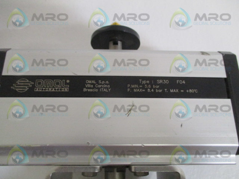 OMAL AUTOMATION SR30F04 PNEUMATIC ACTUATOR NSNP