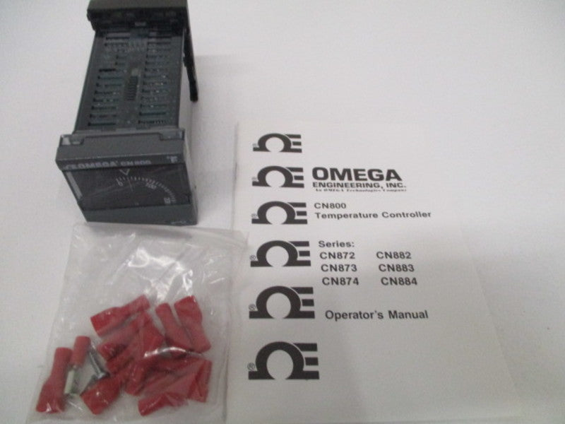 OMEGA CN882K-500F TEMPERATURE CONTROLLER 0-500F NSMP