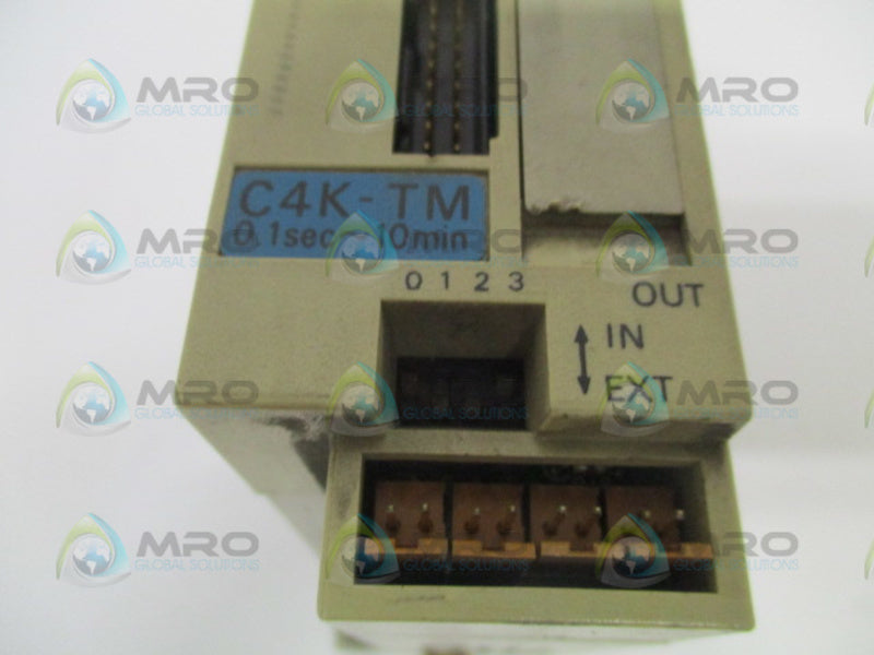 OMRON C4K-TM TIMER UNIT 0.1SEC-10MIN UNMP